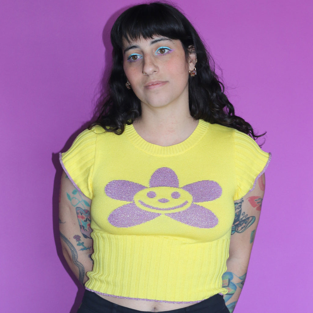 Yellow Daisy Short Sleeve