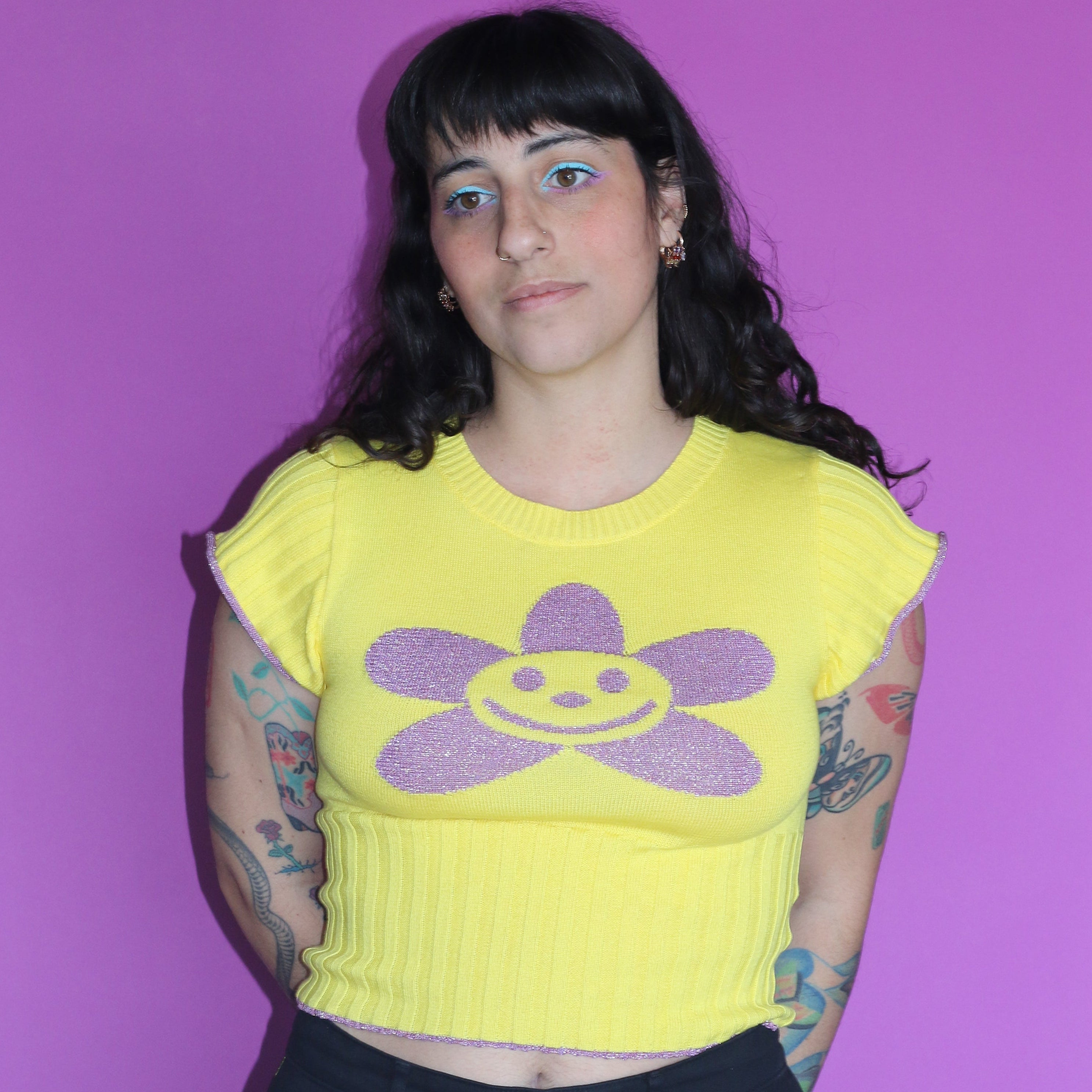 Yellow Daisy Short Sleeve