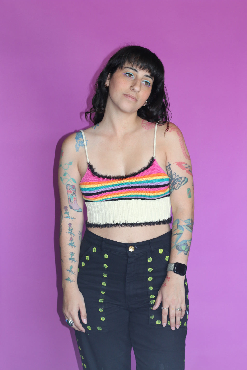 Rainbow Stripe Tank