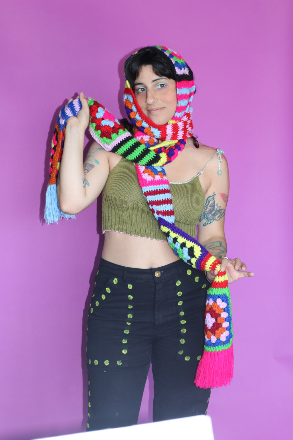 Hot Granny Scarf