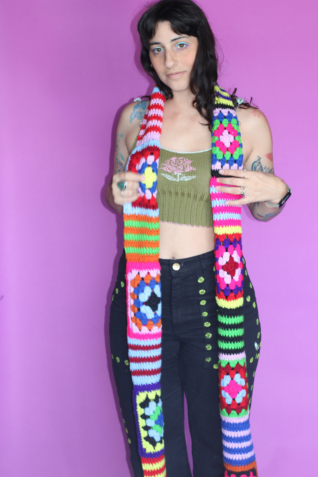 Hot Granny Scarf