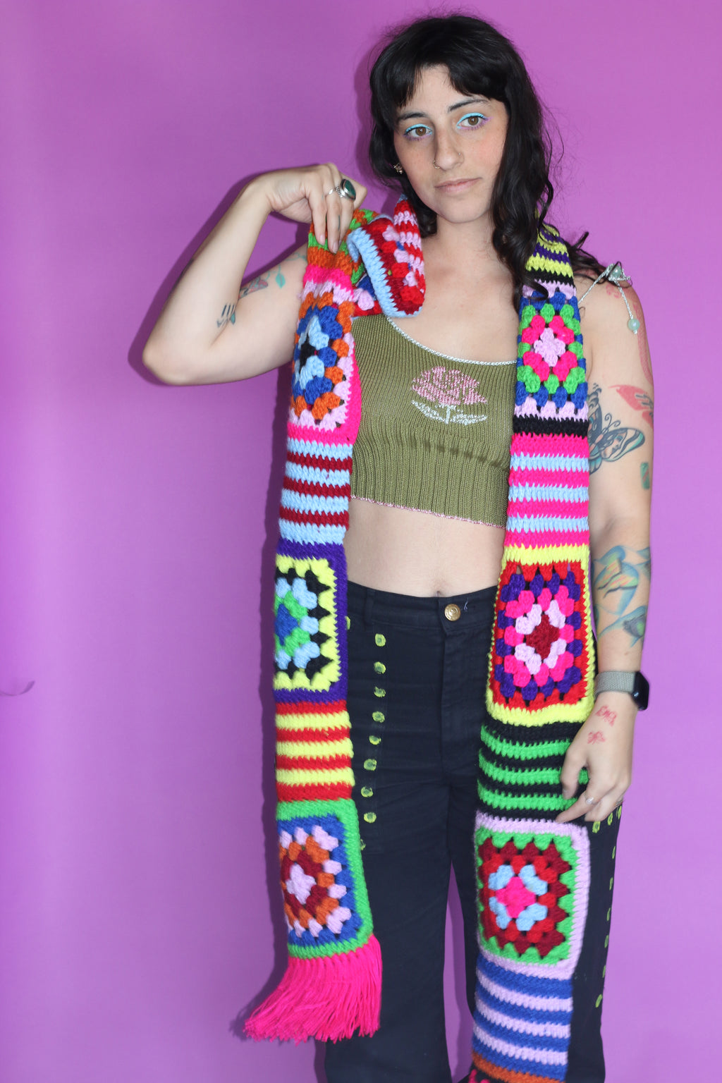 Hot Granny Scarf