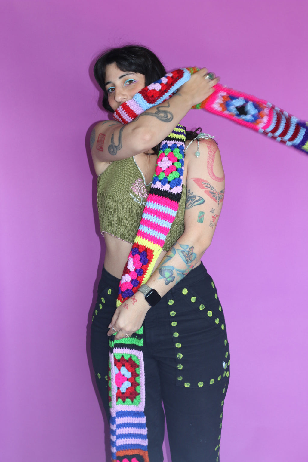 Hot Granny Scarf