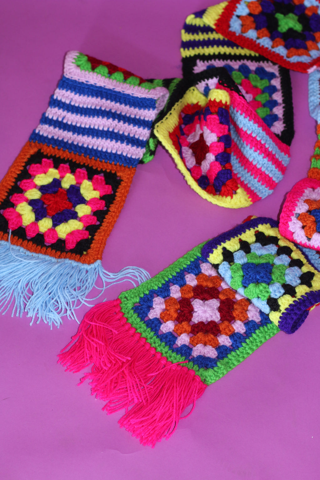 Hot Granny Scarf
