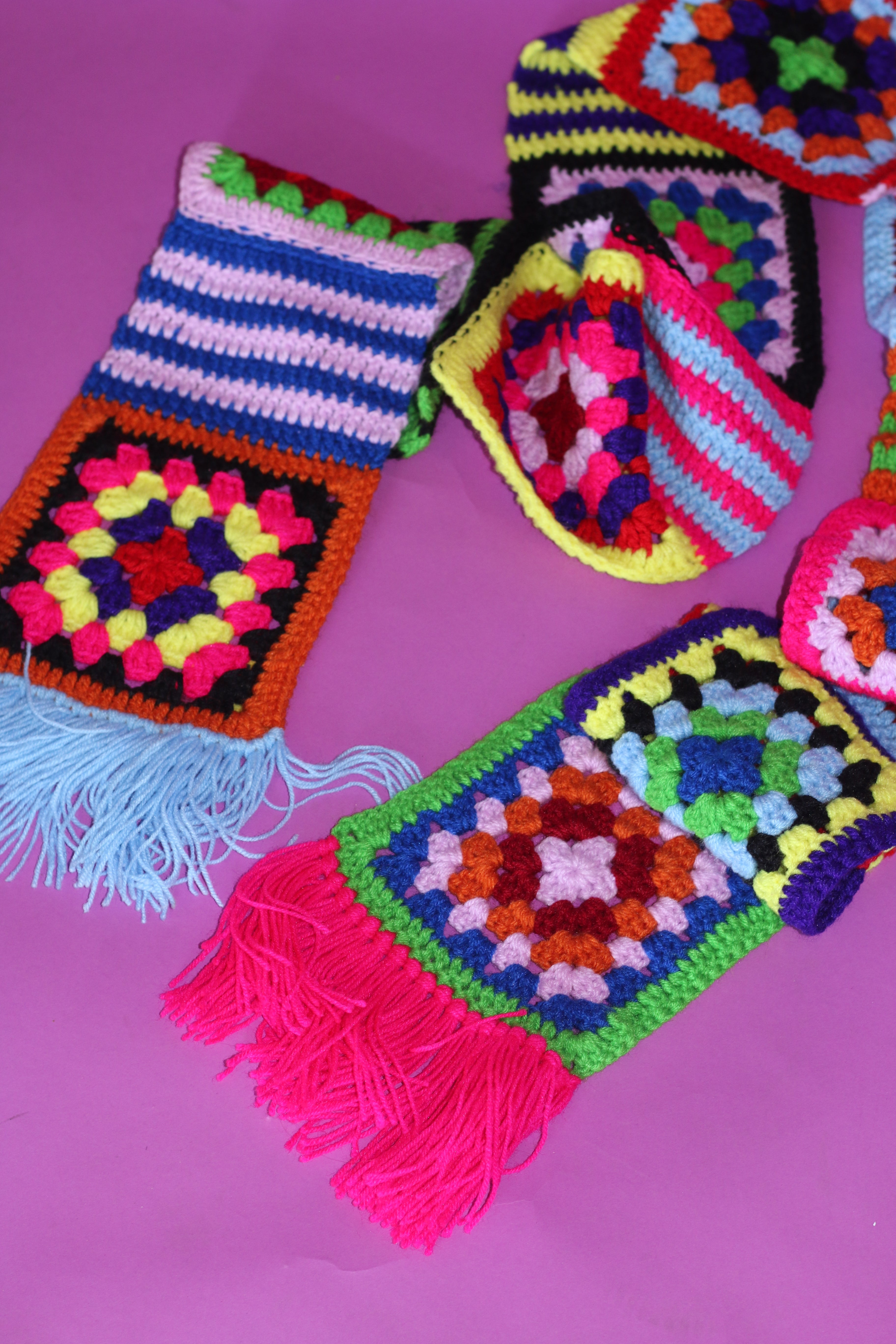 Hot Granny Scarf